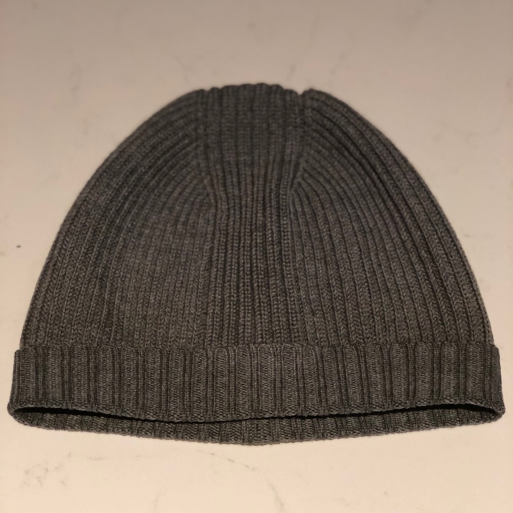 Ermenegildo Zegna beanie hat